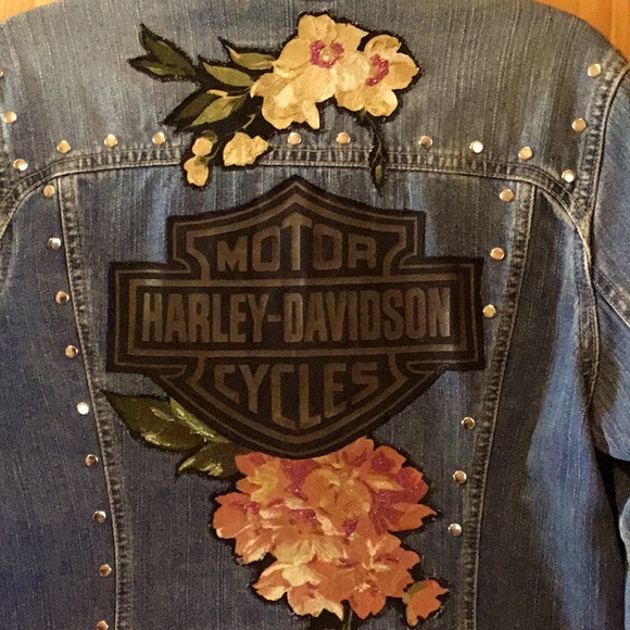 Levi's Jackets & Blazers - Levi denim jacket Harley Davidson